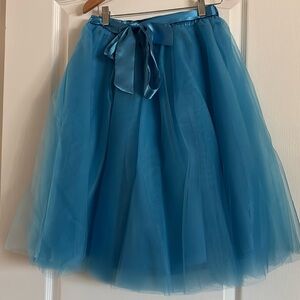 Women’s/ Teen Blue Tulle Skirt